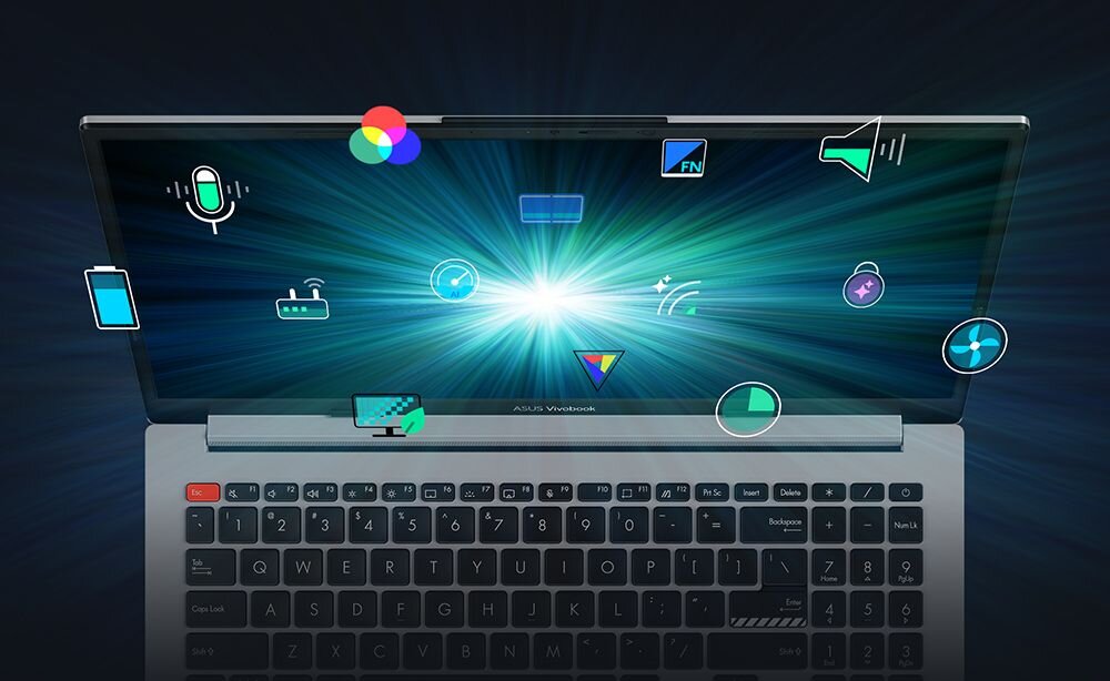 Laptop ASUS VivoBook S K5504 -  MyASUS 