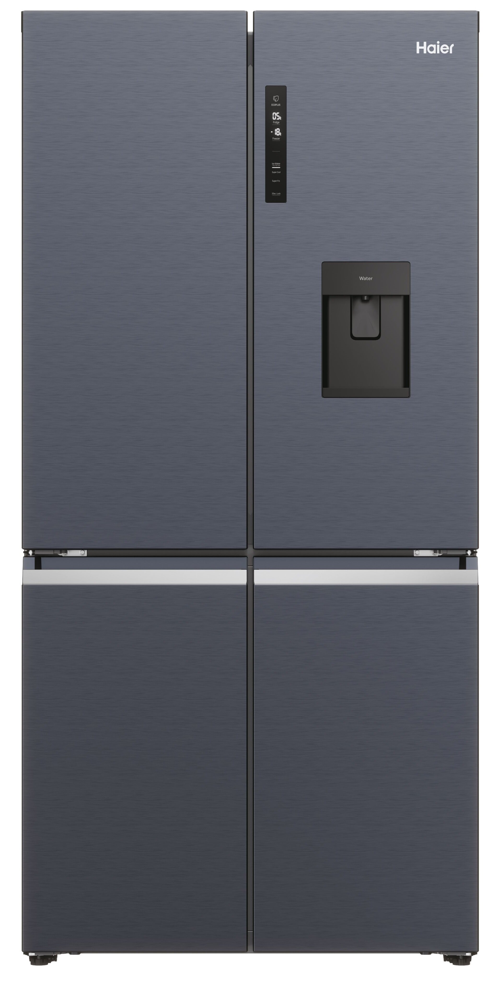 Lodówka HAIER HCR5919EHMB Side by Side 190cm Kostkarka Dystrybutor