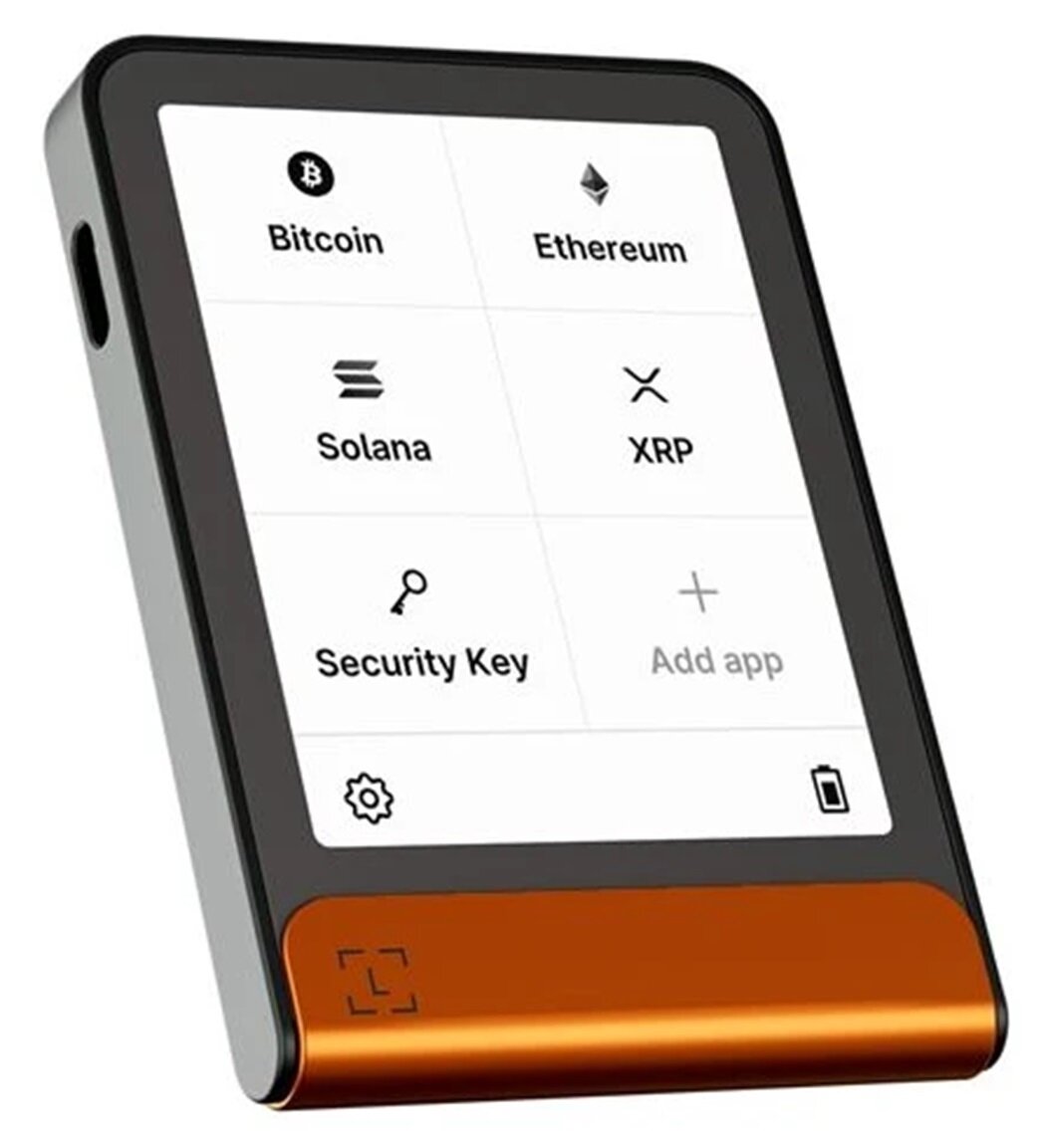 Portfel kryptowalut LEDGER Flex Orange Crypto Hardware Wallet cena, opinie,  dane techniczne | sklep internetowy Electro.pl