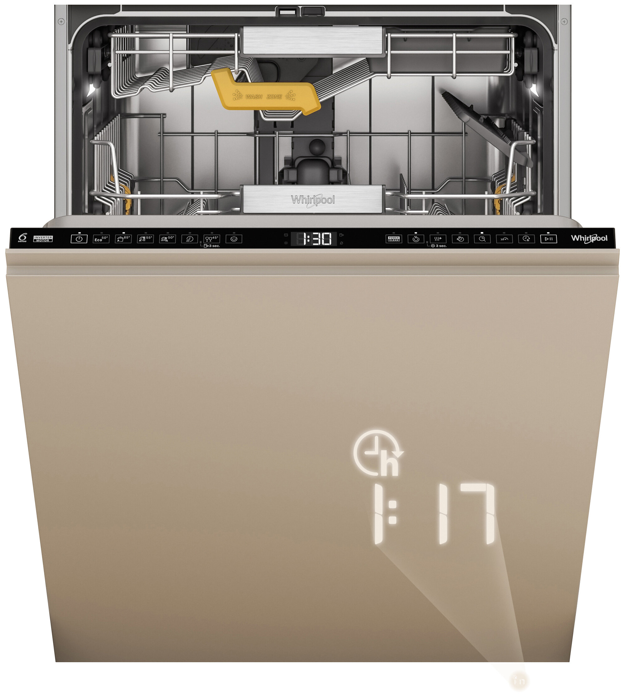 yuuuuuページ Zmywarka WHIRLPOOL WH8IA15AM3TUS0 MaxiSpace PowerClean Pro Kosz