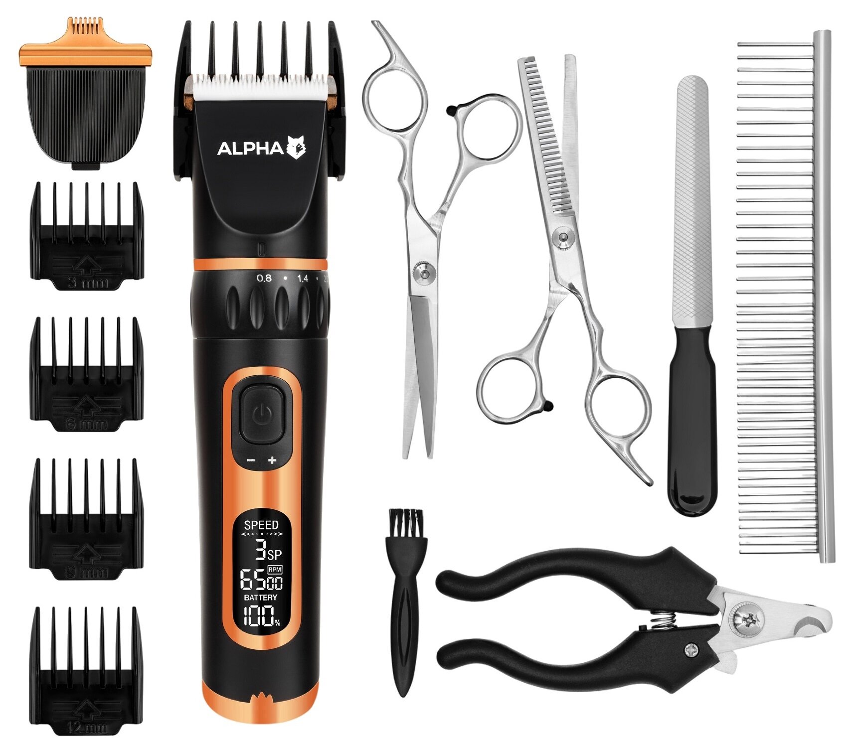 Maszynka do strzyżenia zwierząt ALPHA DG-3X cena, opinie, dane