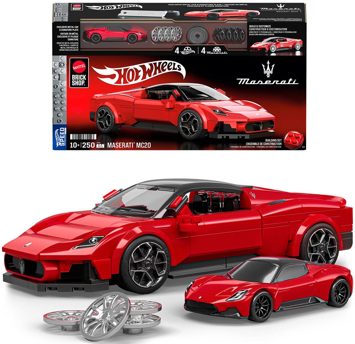 Hot Wheels NEW MODEL & WORKHORSES セット Mattel Brick Shop Klocki Hot Wheels Speed Series Custom '68 Camaro