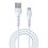 Kabel USB - USB-C DEVIA Kintone 2.1A 1 m Biały