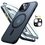 Etui ESR Classic Pro Set HaloLock MagSafe do Apple iPhone 15 Czarny matowy