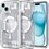 Etui SPIGEN Ultra Hybrid Mag MagSafe do Apple iPhone 15 Plus Zero One Biały