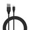 Kabel USB - Lightning DEVIA Gracious 2.4A 1 m Czarny