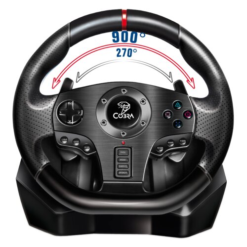 Kierownica COBRA Rally GT900 (PC/PS3/PS4/XBOX 360/XBOX ONE/SWITCH) cena,  opinie, dane techniczne | sklep internetowy Electro.pl