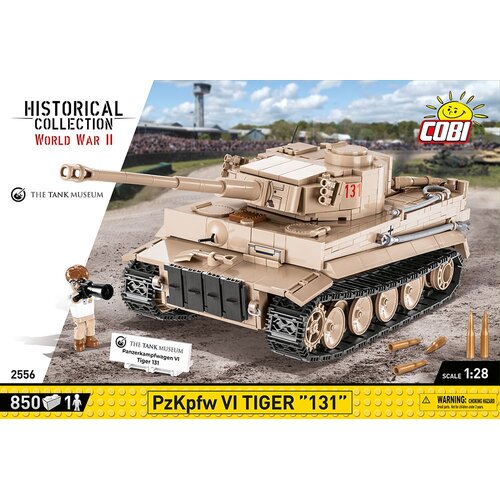 Klocki plastikowe COBI Historical Collection World War II Panzerkampfwagen  VI Tiger 131 COBI-2556 cena, opinie, dane techniczne | sklep internetowy  Electro.pl