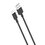 Kabel USB - Lightning XO NB156 2.4A 1 m Czarny