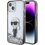 Etui KARL LAGERFELD Liquid Glitter Ikonik do Apple iPhone 15 Przezroczysty