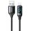 Kabel USB - Lightning USAMS SJ543USB01 z wyświetlaczem LCD 1.2m Czarny