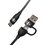 Kabel USB-C/USB - USB-C USAMS U85 100W PD Fast Charge 2 m Czarny