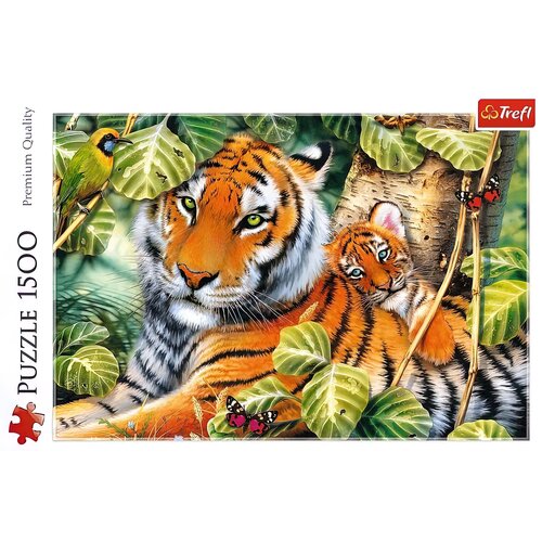 Puzzle TREFL Dwa tygrysy 26159 (1500 elementów) cena, opinie, dane  techniczne | sklep internetowy Electro.pl