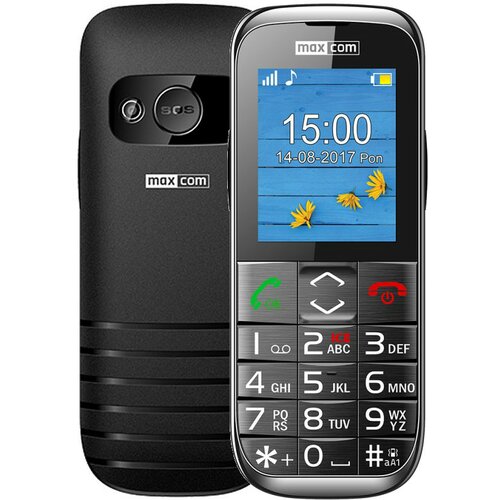 Telefon MAXCOM MM720 Czarny cena, opinie, dane techniczne | sklep  internetowy Electro.pl