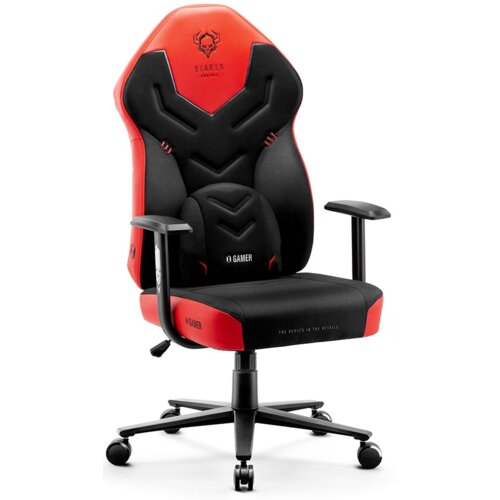 Fotel DIABLO CHAIRS X-Gamer 2.0 (L) Czarno-czerwony cena, opinie, dane  techniczne | sklep internetowy Electro.pl