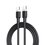 Kabel USB-C - USB-C XO NB208B PD 60W 1 m Czarny