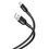 Kabel USB - Micro USB XO NB212 2.1A 1 m Czarny