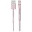 Kabel USB - Lightning FRESH N REBEL Smokey Pink Różowy 2 m