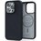 Etui NJORD BY ELEMENTS Suede Comfort+ MagSafe do Apple iPhone 15 Pro Czarny
