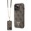 Etui GUESS Crossbody 4G Metal Logo do Apple iPhone 13/13 Pro Brązowy