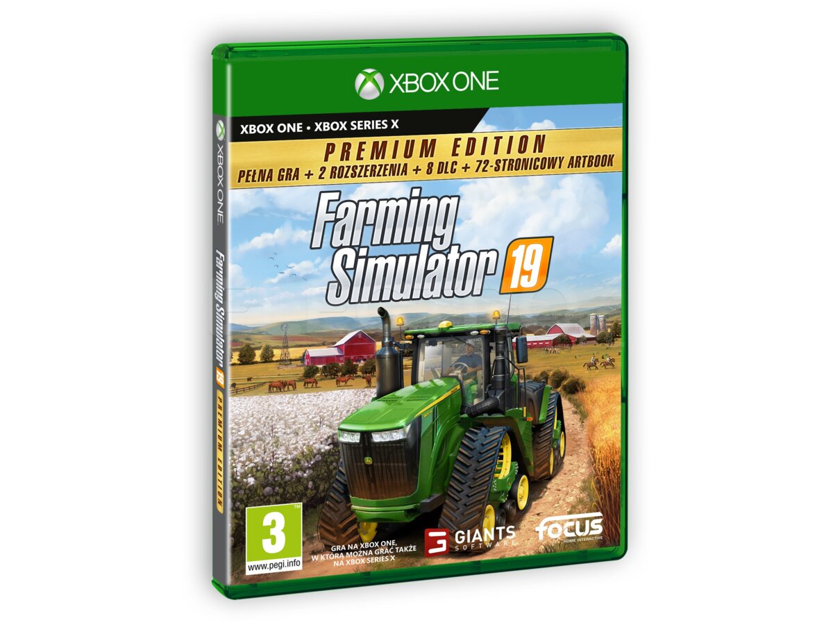 Farming Simulator 19 Edycja Premium Gra Xbox One Kompatybilna Z Xbox Series X Cena Opinie 6741