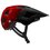 Kask rowerowy LAZER Lupo Kineticore Czarno-czerwony MTB (rozmiar uniwersalny)