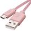 Kabel USB - Micro USB B EMOS SM7006P 1 m Różowy