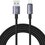 Kabel USB - Lightning USAMS SJ669USB01 2.4A 2 m Stalowy