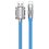 Kabel USB - Lightning WEKOME WDC-186 Wingle Series 1 m Niebieski