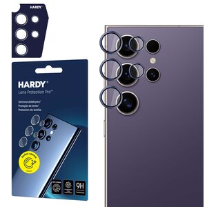 Szkło hartowane na obiektyw 3MK Hardy Lens Protection Pro do Samsung Galaxy S24 Ultra Fioletowy