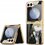 Etui TECH-PROTECT Mood Marble do Samsung Galaxy Z Flip 5 Czarny