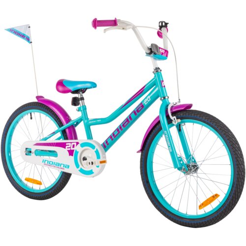 INDIANA Roxy Kid 20 palcový detský bicykel pre dievčatá Tyrkysová | Dom  záhrada chalupa náradie doplnky
