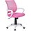 Krzesło biurowe DWM Bianco Biało-różowy