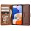 Etui TECH-PROTECT Wallet do Samsung Galaxy A14 4G/5G Brązowy