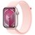 APPLE Watch 9 GPS 45mm koperta z aluminium (różowy) + opaska sportowa (różowy)