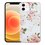 Etui CRONG Flower Case do Apple iPhone 12 Mini Biały