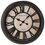 Zegar ścienny EXCELLENT HOUSEWERE 50.6 cm Czarno-brązowy