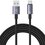 Kabel USB - USB-C USAMS SJ666USB01 3A 2 m Fast Charging Stalowy