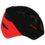 Kask rowerowy SPOKEY Cherub Czerwono-czarny (rozmiar XXS)