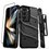 Etui ZIZO Bolt do Samsung Galaxy S23 Czarny + Szkło hartowane 9H