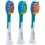 Końcówka szczoteczki MEDIA TECH Toothbrush Head Pro MT6520 (3 szt.) (Delikatna dla dziąseł)