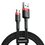 Kabel USB - Micro USB BASEUS Cafule Metal 3 m Czarno-czerwony