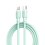 Kabel USB-C - Lightning  XO NB208A 20W 1 m Zielony