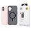 Etui 3MK Smoke MagCase do Apple iPhone 16 Czarny transparentny