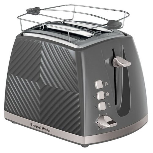 Toster RUSSELL HOBBS Groove 26392-56 Szary cena, opinie, dane techniczne |  sklep internetowy Electro.pl