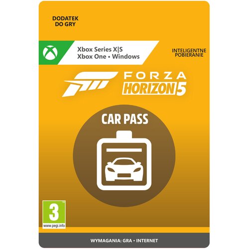 Kod aktywacyjny Forza Horizon 5 Car Pass PC / XBOX ONE (Kompatybilna z Xbox  Series X) cena, opinie, dane techniczne | sklep internetowy Electro.pl