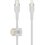 Kabel USB-C - Lightning BELKIN Braided Silicone 1m Biały