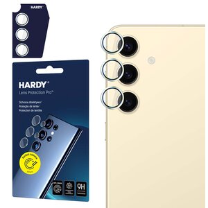 Szkło hartowane na obiektyw 3MK Hardy Lens Protection Pro do Samsung Galaxy S24+ Żółty
