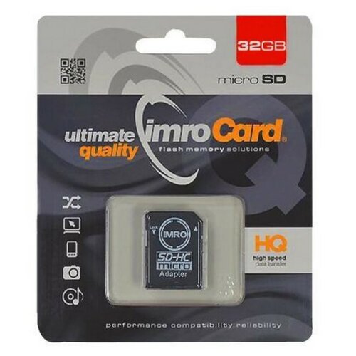 Karta pamięci IMRO MicroSD 32GB cena, opinie, dane techniczne | sklep  internetowy Electro.pl