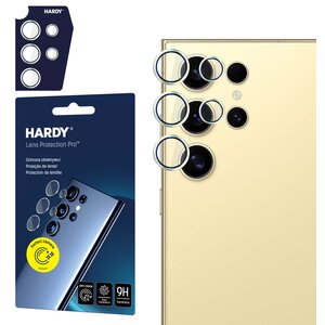 Szkło hartowane na obiektyw 3MK Hardy Lens Protection Pro do Samsung Galaxy S24 Ultra Żółty